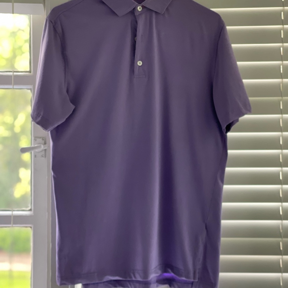 johnnie-O Purple Performance Polo Shirt